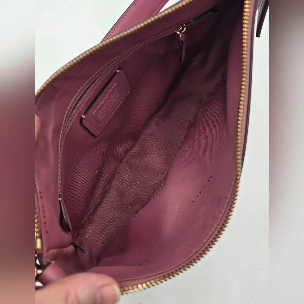 Coach Teri Hobo In Signature Embossed Leather, EUC - Picture 9 of 15
